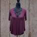 American Eagle Outfitters Tops | American Eagle Soft & Sexy Top | Color: Purple | Size: Xxs