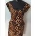 Zara Dresses | Beautiful Nwot Leopard Print Zara Dress Size M | Color: Black/Brown | Size: M