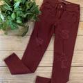 American Eagle Outfitters Jeans | American Eagle Super Stretch Jegging Jean Sz 2 | Color: Purple/Brown | Size: 2