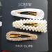 J. Crew Accessories | J.Crew Hairclips | Color: Cream | Size: Os