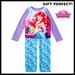 Disney Pajamas | Disney Princess Ariel Little Mermaid Pajamas Pjs | Color: Blue/Silver | Size: 4g