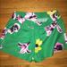 J. Crew Shorts | J. Crew Factory Punk Floral Pull On Shorts Jcrew | Color: Green | Size: 4