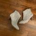 J. Crew Shoes | Jcrew Suede Booties | Color: Tan/Gray | Size: 8