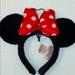 Disney Costumes | Disney Minnie Mouse Ears | Color: Silver/White | Size: Osg