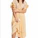 Free People Dresses | Free People Will Wait For You Boho Maxi Dress | Color: Tan/Cream | Size: M