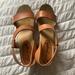 Free People Shoes | Free People Leather Wedge Wood Sandal 41 | Color: Brown | Size: 41