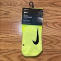 Nike Accessories | Nike Elite Cushioned No Show Socks | Color: Yellow | Size: 4-5.5