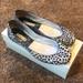 Michael Kors Shoes | Michael Kors Ballet Flats | Color: Silver/White | Size: 8