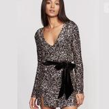 Free People Dresses | Free People Halle Sequin Mini Dress Small Nwot | Color: Black | Size: S