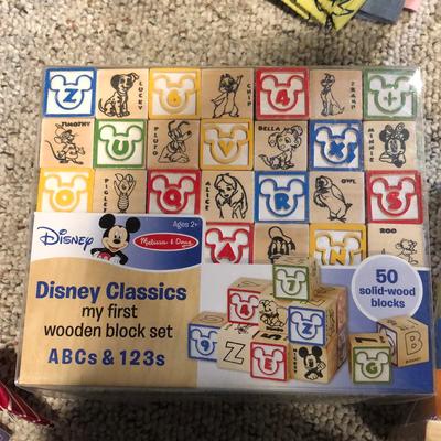 Disney Toys | Disney Blocks Set | Color: Tan | Size: Osbb