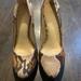Coach Shoes | Coach Real Snake Skin Pumps | Color: Brown | Size: 6