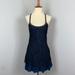 Free People Dresses | Free People Black Lace Overlay Dress Size 2 | Color: Black/Blue | Size: 2