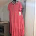Lularoe Dresses | Lularoe Nwt Carly Dress | Color: Pink/Red | Size: S