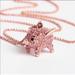 Kate Spade Jewelry | Kate Spade Flying Pig Necklace Nwt | Color: Pink/Brown | Size: Os