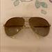 Gucci Accessories | Gucci Aviator Sunglasses Nwot | Color: Brown | Size: Os