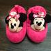 Disney Shoes | Disney Minnie Mouse Slippers Size 11/12 | Color: Pink/Red | Size: 11/12