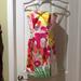 Lilly Pulitzer Dresses | Lilly Pulitzer Floral Strapless Dress | Color: Pink/Red | Size: 4