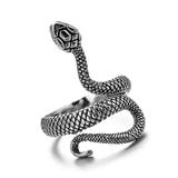Free People Jewelry | Animal Titanium Steel Adjustable Ring | Color: Silver | Size: Os