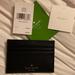 Kate Spade Bags | Kate Spade Graham Greta Court Card Holder | Color: Green/Black | Size: Os