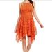 Free People Dresses | Free People "Just Like Honey " Lace Dress 6 | Color: Red | Size: 6