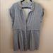 Free People Dresses | Chambray Large Free People Mini Dress. | Color: Gray | Size: L