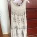 Free People Dresses | Fp Embellished Dress | Color: Cream/White | Size: Xs