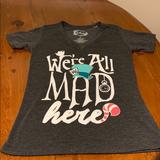 Disney Tops | Juniors Disney Alice In Wonderland T-Shirt - Large | Color: Black | Size: Lj