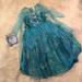 Disney Costumes | Disney’s Princess Elsa Dress And Light Up Hesdband | Color: Blue | Size: 8/10