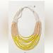 Anthropologie Jewelry | Anthropologie Necklace | Color: Tan/Yellow | Size: Os