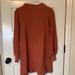 Anthropologie Sweaters | Anthropologie Sweater Dress | Color: Brown | Size: Xs