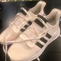 Adidas Shoes | Adidas Men’s Sneakers Size 9 Like New! This Is An Absolutely Great Sneaker. | Color: Cream/Tan | Size: 9