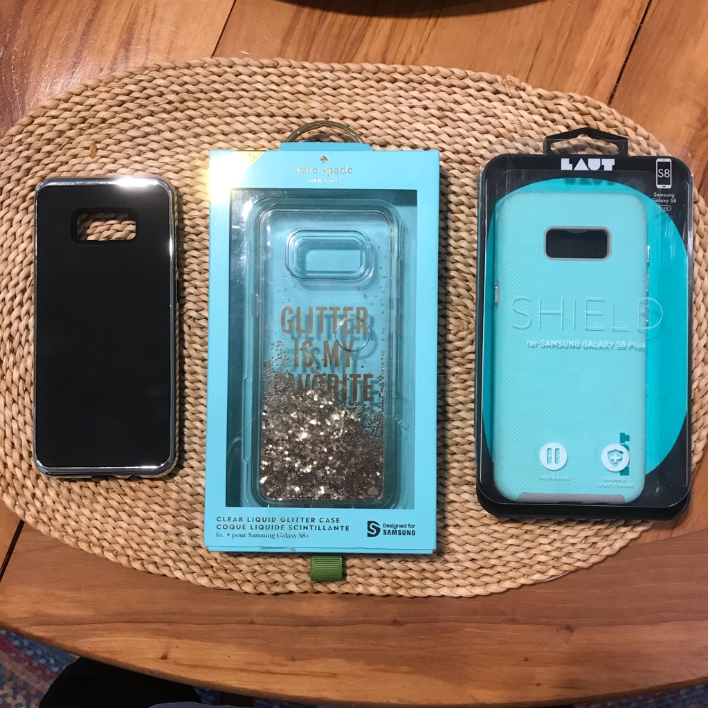 Kate Spade Accessories | Bundle: Kate Spade Samsung Galaxy S8 Plus | Color: Blue/Gray | Size: Os