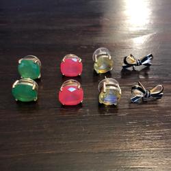 Kate Spade Jewelry | Kate Spade Ny Earring Set 9 Pairs! | Color: Black | Size: Os