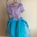 Disney Costumes | Little Mermaid Sequin Princess Dress (Disney) | Color: Blue | Size: Osg