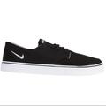 Nike Shoes | Nike Braata Lr Canvas Skate Shoes Size 11.5 | Color: Black | Size: 11.5