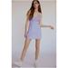 Free People Dresses | Lilac Zeffer Embellished "We Go Together" Mini 12 | Color: Gray/White | Size: 12