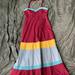 Anthropologie Dresses | Colorful Anthropologie Maxi Dress | Color: Red/Brown | Size: 2