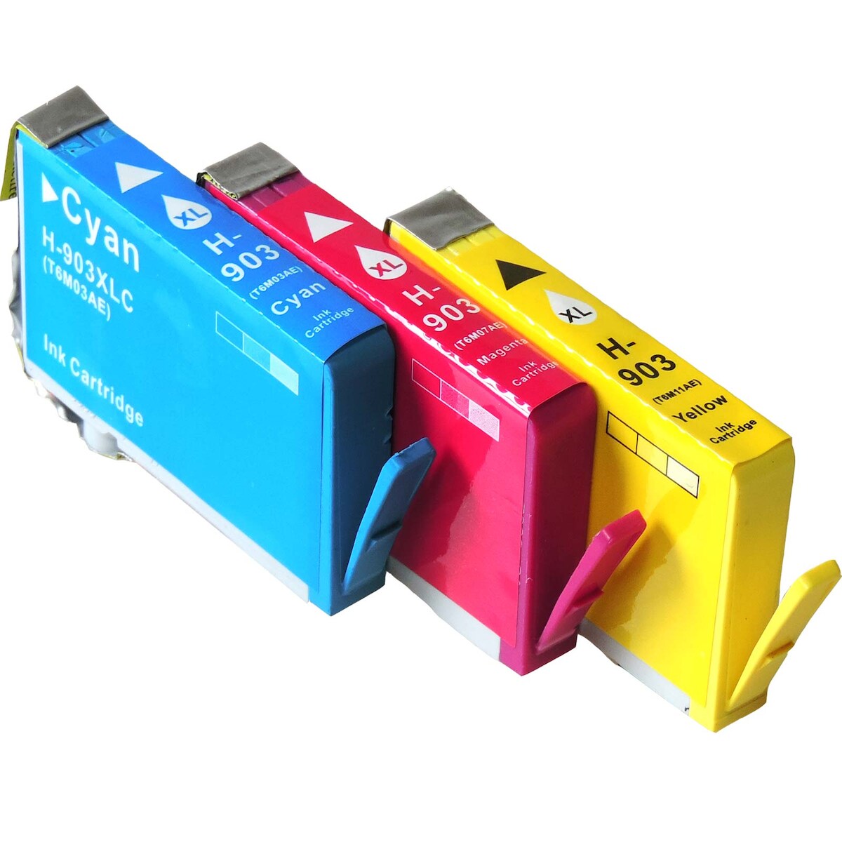 Kompatibel 3er Set HP 903XL, 1CC20AE Druckerpatronen alle 3 Farben Tinte von D&C Image