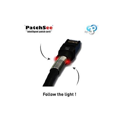 Patchsee Patchkabel DirectPatch U/FTP Cat 6a schwarz 7,9m Image