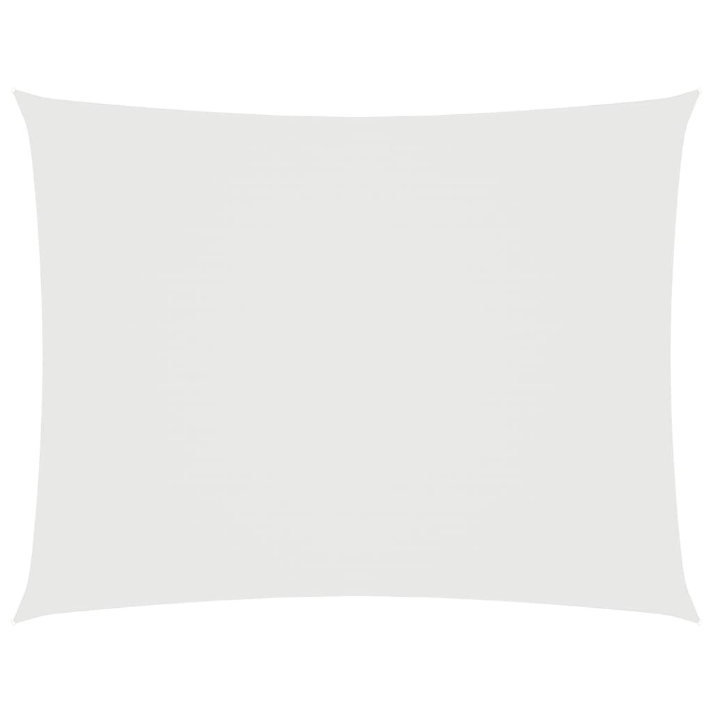 vidaXL Sonnensegel Oxford-Gewebe Rechteckig 2,5x3,5 m Weiß Image