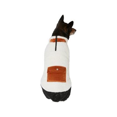 Frisco Insulated Dog & Cat Half Zip Sherpa Fleece Vest, X-Large