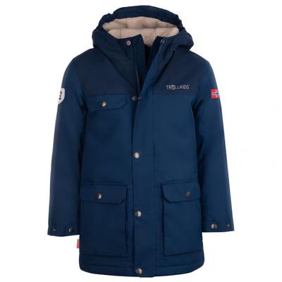 Trollkids - Kid's Gudvangen Jacket - Parka Gr 176 blau
