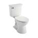 American Standard VorMax 1.28 GPF Elongated Two-Piece Toilet in White | 32.25 H x 17.88 W x 30.19 D in | Wayfair 238AA104.020