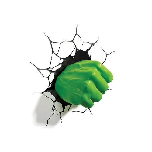 heo GmbH Lampe Marvel Hulk Fist 3D - Fanartikel