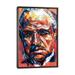 East Urban Home Marlon Brando by Natasha Mylius - Painting Print Canvas | 26 H x 18 W x 1.5 D in | Wayfair DAA2F7B625F34514A89C33FBC2B940B6