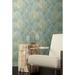 York Wallcoverings Leaf Concerto 27' L x 27" W Wallpaper Roll Non-Woven in Gray | 27 W in | Wayfair OS4241