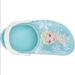 Disney Shoes | Girls Disney Frozen Blue Crocs Size5 | Color: Blue | Size: 5bb