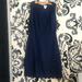 J. Crew Dresses | J Crew Navy Scallop Neckline And Bottom Dress 00 | Color: Blue | Size: 00