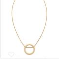 Madewell Jewelry | Madewell Circle Necklace | Color: Gold | Size: Os