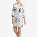 Ralph Lauren Dresses | New Lauren Ralph Lauren Women's Floral Bell-Sleeve Crepe Dress (8, Cream/Grey) | Color: Black/White | Size: 8